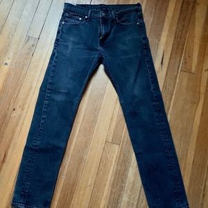 Levi’s 508 Black wash jeans 30w 32l